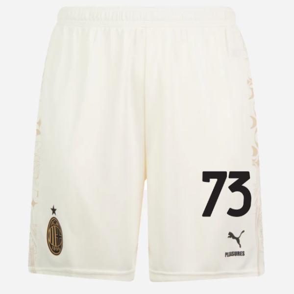 shorts ac milan x pleasures 202324 – light version – 73 francesco camarda Collection – Official AC Milan Kits Collection - Official AC Milan Kits