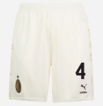 shorts ac milan x pleasures 202324 – light version white – 4 ismaël bennacer Collection – Official AC Milan Kits Collection - Official AC Milan Kits