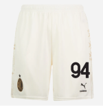 shorts ac milan x pleasures 202324 – light version white – 94 yacine adli Collection – Official AC Milan Kits Collection - Official AC Milan Kits